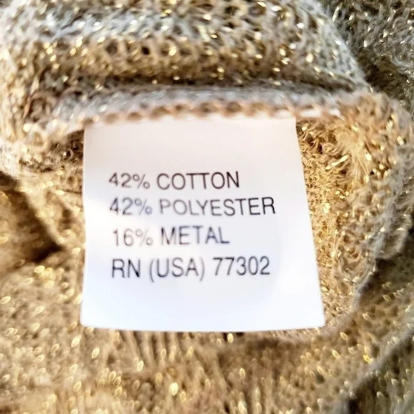 ZARA TRAFALUC COLLECTION GOLD METALLIC TOP - Picture 6 of 7